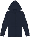 Kinder Hooded Sweater Full Zip Native Spirit NS405 Navy Blue